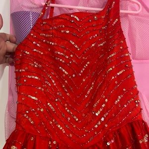 Golden Gate Bridal pageant dress